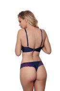 Biustonosz push up Biustonosz Push-up Model V-9411 Blue Lagoon Navy/Pink - Axami