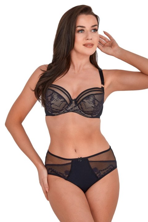 Biustonosz Soft Biustonosz Semi-Soft Model 1191 Bice Black - Gaia Biustonosz Soft Biustonosz Semi-Soft Model 1191 Bice Black - Gaia