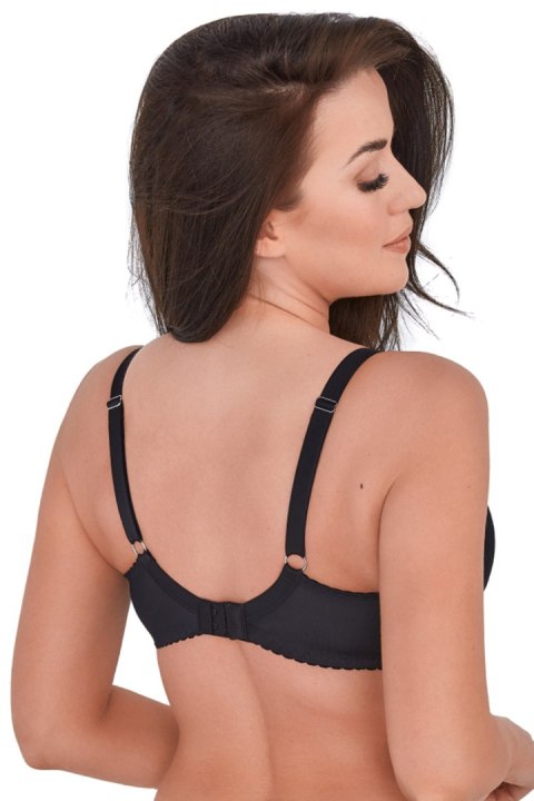 Biustonosz Soft Biustonosz Semi-Soft Model 1204 Black - Gaia Biustonosz Soft Biustonosz Semi-Soft Model 1204 Black - Gaia
