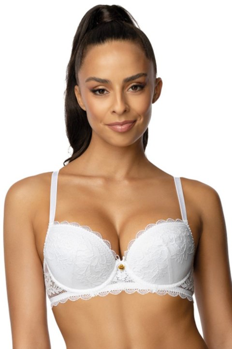 Biustonosz push up Biustonosz Push-up Model 0198/11/1 Estelle White - Mat