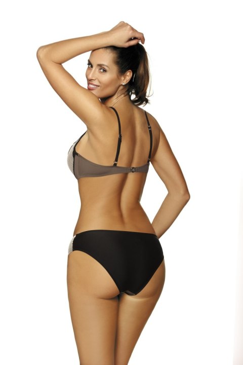 Kostium dwuczęściowy Kostium Kąpielowy Model Charlotte Dark Taupe M-495 Mokka - Marko Kostium dwuczęściowy Kostium Kąpielowy Model Charlotte Dark Taupe M-495 Mokka - Marko