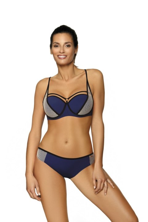 Kostium dwuczęściowy Kostium Kąpielowy Model Charlotte Mirtillo M-495 Navy - Marko Kostium dwuczęściowy Kostium Kąpielowy Model Charlotte Mirtillo M-495 Navy - Marko