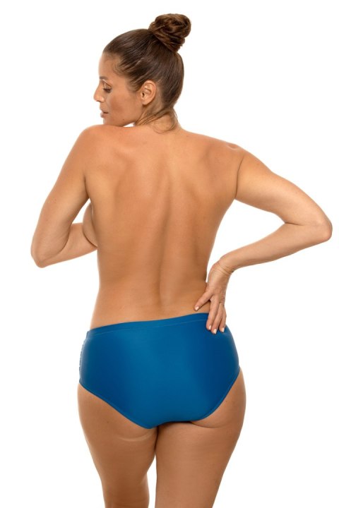 Kostium dwuczęściowy Figi kąpielowe Model M-016 Blue - Marko Kostium dwuczęściowy Figi kąpielowe Model M-016 Blue - Marko