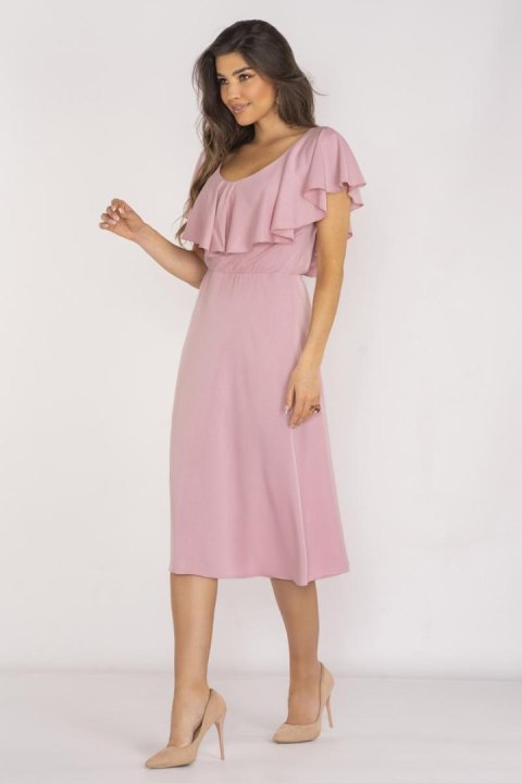 Sukienka Model A659 Dirty Pink - awama Sukienka Model A659 Dirty Pink - awama
