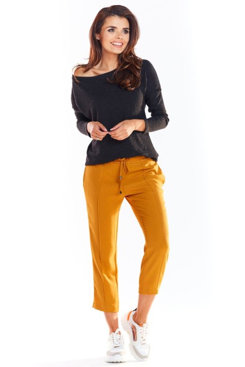 Sweter Damski Model A333 Black - awama Sweter Damski Model A333 Black - awama
