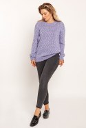 Sweter Damski Model SWE244 Blue Melange - MKM