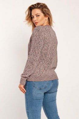 Sweter Damski Model SWE244 Pink Melange - MKM