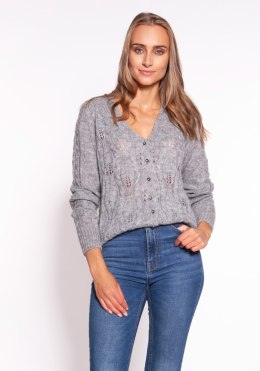 Sweter Damski Model SWE267 Grey - MKM