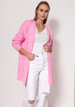 Sweter Kardigan Model PA013 Baby Pink - MKM