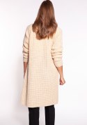 Sweter Kardigan Model PA015 Beige - MKM