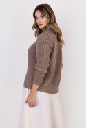 Sweter Kardigan Model SWE120 Mocca - MKM