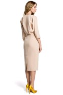 Sukienka Model MOE360 Beige - Moe