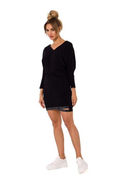 Sukienka Model MOE732 Black - Moe Sukienka Model MOE732 Black - Moe