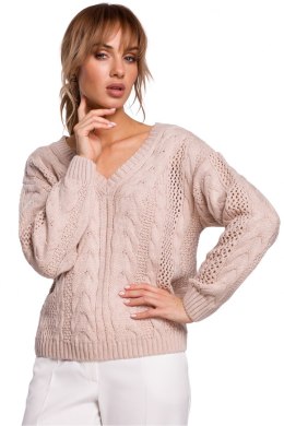 Sweter Damski Model MOE510 Powder Pink - Moe