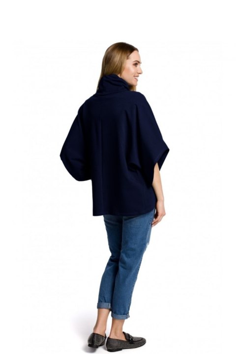 Bluzka Model MOE372 Navy - Moe Bluzka Model MOE372 Navy - Moe