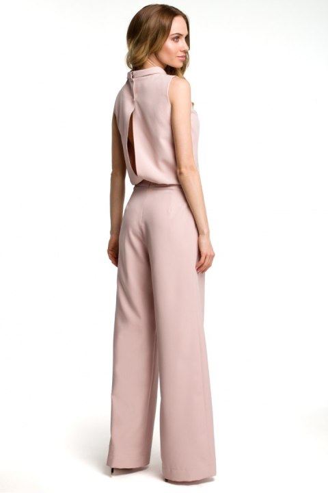 Kombinezon Damski Model MOE382 Powder Pink - Moe Kombinezon Damski Model MOE382 Powder Pink - Moe