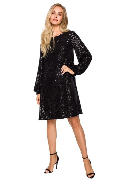 Sukienka Model MOE715 Black - Moe Sukienka Model MOE715 Black - Moe