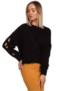 Sweter Damski Model MOE539 Black - Moe