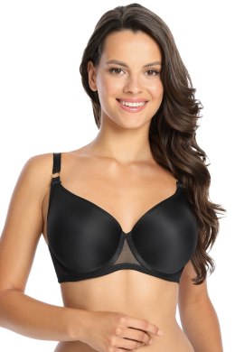 Biustonosz push up Biustonosz Usztywniany Model Moulded 1082 Black - Gaia