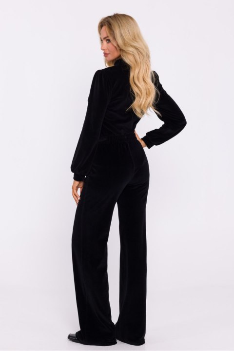 Spodnie Damskie Model MOE830 Black - Moe Spodnie Damskie Model MOE830 Black - Moe