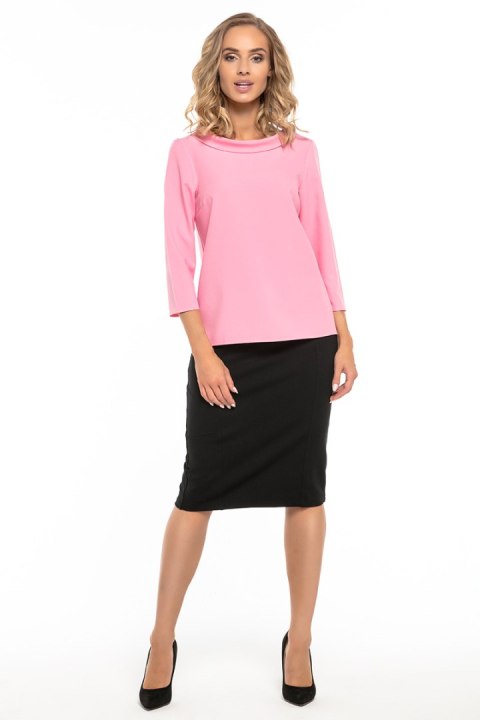 Bluzka Model T243/2 Pink - Tessita Bluzka Model T243/2 Pink - Tessita