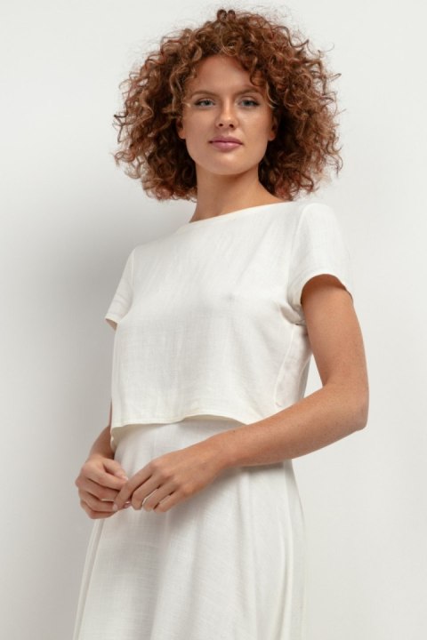 Bluzka Model T401 White Sand - Tessita Bluzka Model T401 White Sand - Tessita