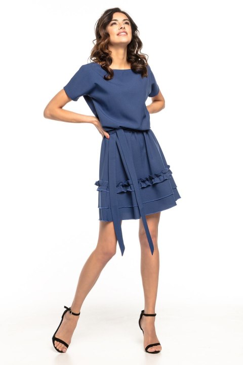 Sukienka Model T267/4 Navy - Tessita Sukienka Model T267/4 Navy - Tessita