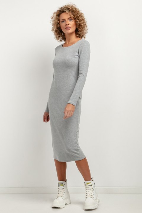 Sukienka Model T377/2 Light Grey - Tessita Sukienka Model T377/2 Light Grey - Tessita