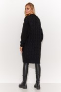 Sweter Kardigan Model S134 Black - Makadamia