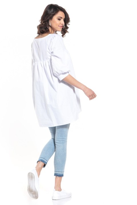 Tunika Model T341/1 White - Tessita Tunika Model T341/1 White - Tessita