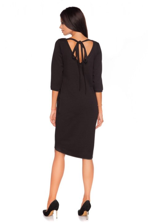 Sukienka Model Halina 1 Black - Tessita Sukienka Model Halina 1 Black - Tessita