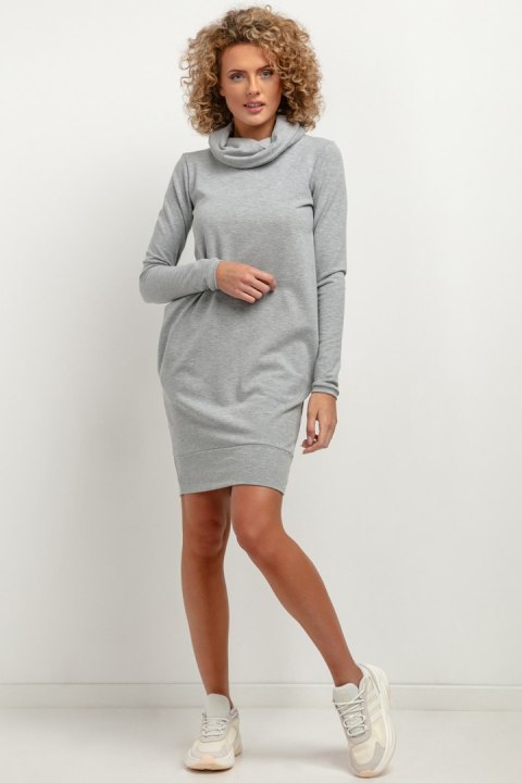 Sukienka Model T376/2 Light Grey - Tessita Sukienka Model T376/2 Light Grey - Tessita