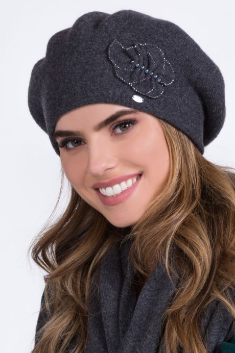 Beret Model Justa Grafit - Kamea