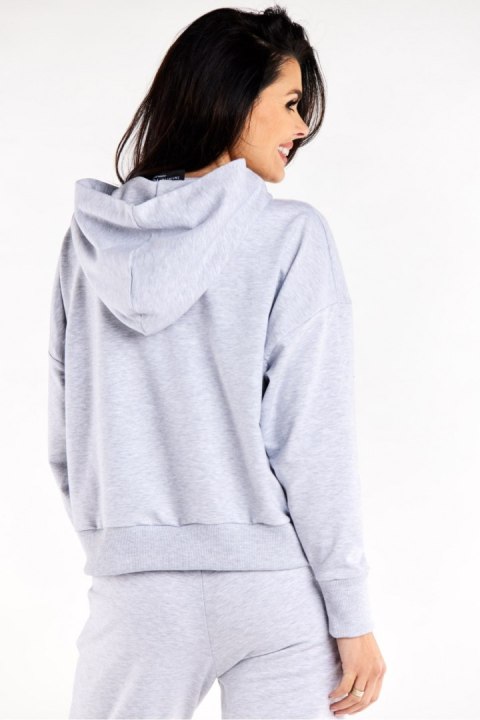 Bluza Damska Model M318 Grey - Infinite You Bluza Damska Model M318 Grey - Infinite You