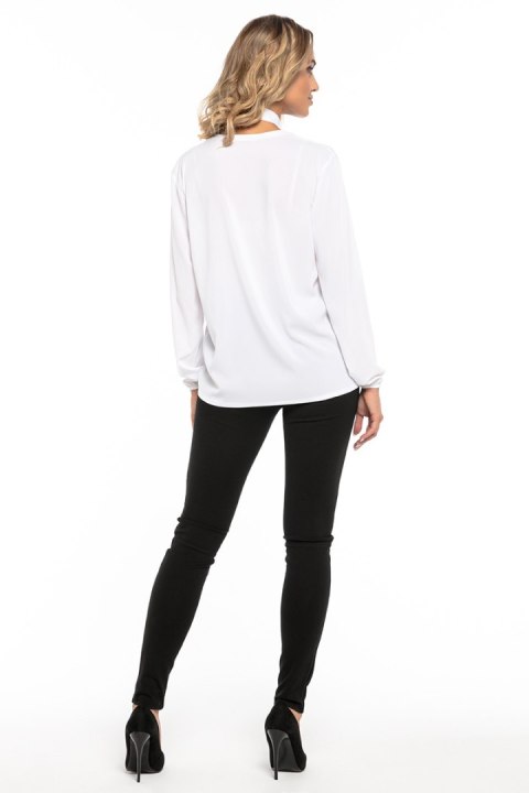Bluzka Model T244/2 White - Tessita Bluzka Model T244/2 White - Tessita