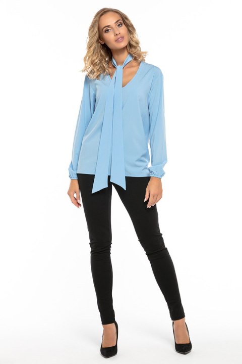 Bluzka Model T244/3 Light Blue - Tessita Bluzka Model T244/3 Light Blue - Tessita