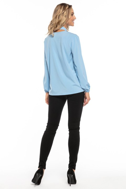 Bluzka Model T244/3 Light Blue - Tessita Bluzka Model T244/3 Light Blue - Tessita