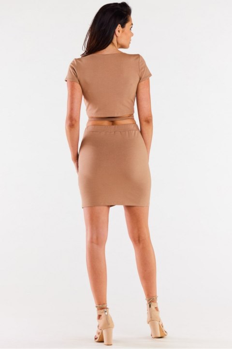 Spódnica Model M307 Beige - Infinite You Spódnica Model M307 Beige - Infinite You