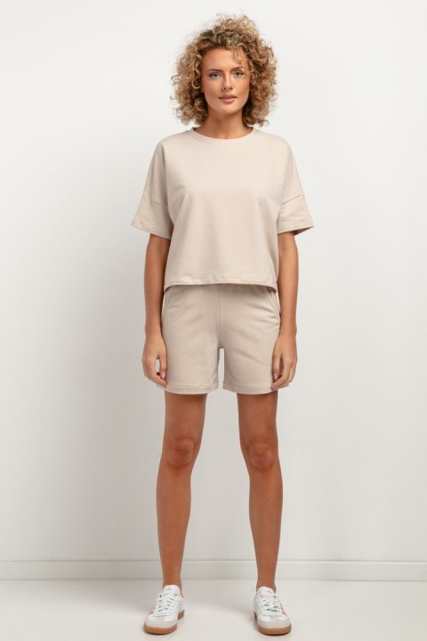 Szorty Damskie Model T385/3 Light Beige - Tessita Szorty Damskie Model T385/3 Light Beige - Tessita