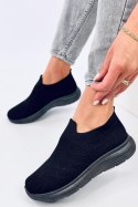 Buty skarpetkowe wsuwane GROPPI ALLBLACK - Inello