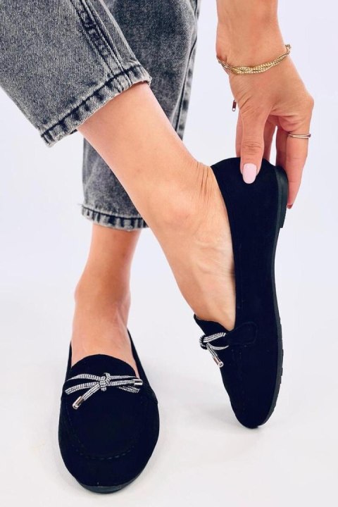 Mokasyny zamszowe MARSOIN BLACK - Inello Mokasyny zamszowe MARSOIN BLACK - Inello