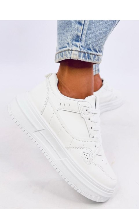 Sneakersy damskie TIXIS ALL WHITE - Inello Sneakersy damskie TIXIS ALL WHITE - Inello
