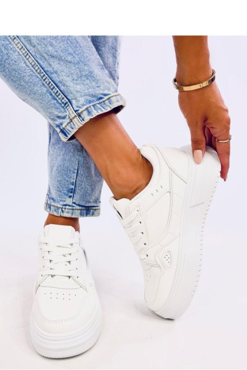 Sneakersy damskie TIXIS ALL WHITE - Inello Sneakersy damskie TIXIS ALL WHITE - Inello