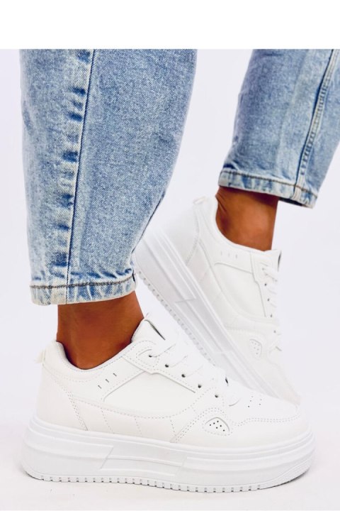 Sneakersy damskie TIXIS ALL WHITE - Inello Sneakersy damskie TIXIS ALL WHITE - Inello