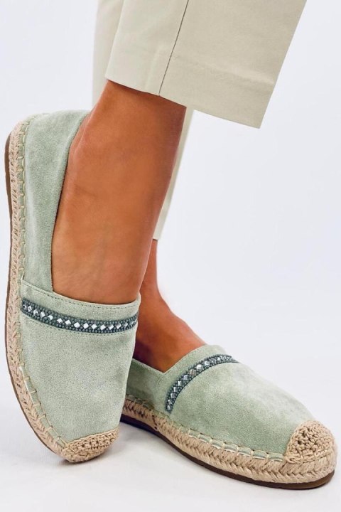 Espadryle damskie ETANCE GREEN - Inello Espadryle damskie ETANCE GREEN - Inello
