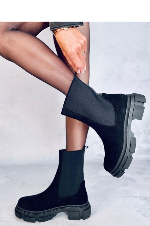 Sztyblety z wysoką cholewką MAGERS BLACK - Inello Sztyblety z wysoką cholewką MAGERS BLACK - Inello