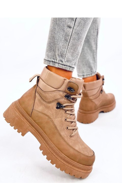 Botki traperki MATHEN KHAKI - Inello Botki traperki MATHEN KHAKI - Inello