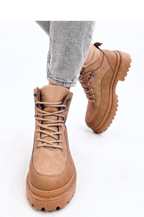 Botki traperki MATHEN KHAKI - Inello Botki traperki MATHEN KHAKI - Inello
