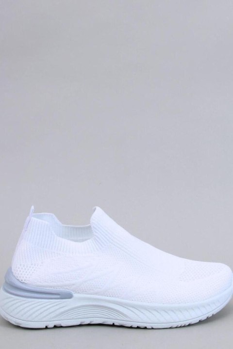 Buty sportowe skarpetkowe FOURNY WHITE - Inello