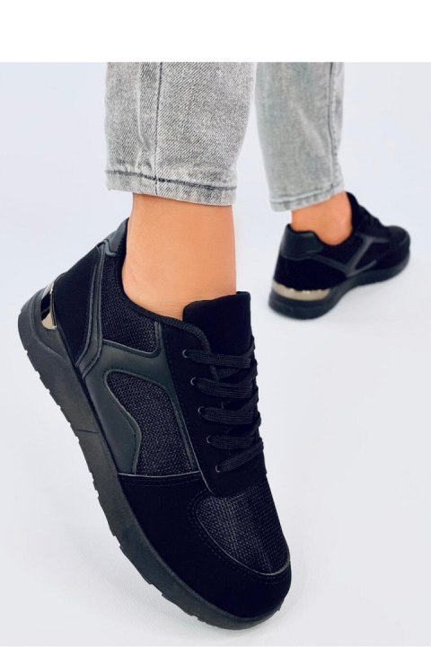 Sneakersy damskie leciutkie DOLEH BLACK - Inello Sneakersy damskie leciutkie DOLEH BLACK - Inello